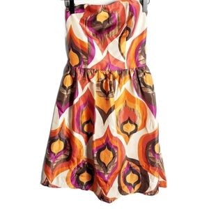 Velvet Torch Strapless sweetheart dress Size Small